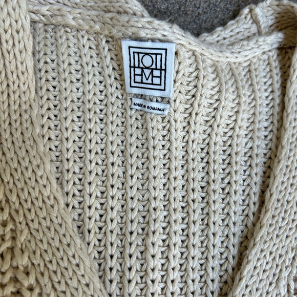 Toteme cream Vest - Picture 4 of 8